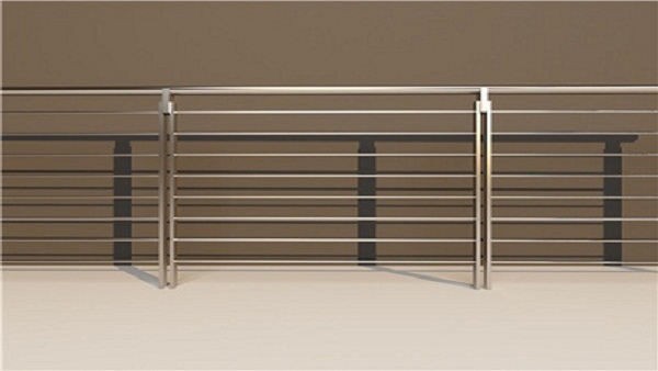 不銹鋼河道防護欄