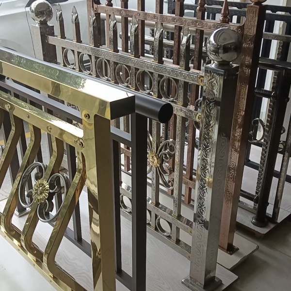 彩色不銹鋼護欄 彩色不銹鋼護欄