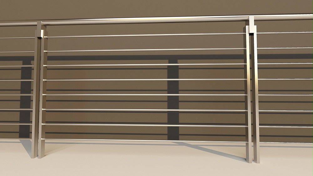 不銹鋼工地防護(hù)欄 不銹鋼工地防護(hù)欄