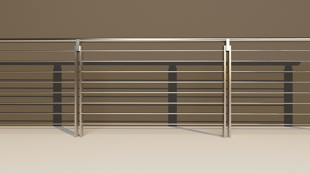 不銹鋼工地防護(hù)欄 不銹鋼工地防護(hù)欄