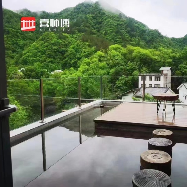 景觀不銹鋼玻璃護欄 景觀不銹鋼玻璃護欄