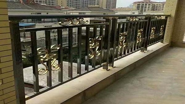 彩色陽臺不銹鋼護欄成品圖 彩色陽臺不銹鋼護欄成品圖