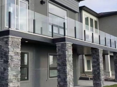 別墅不銹鋼玻璃護欄 別墅不銹鋼玻璃護欄