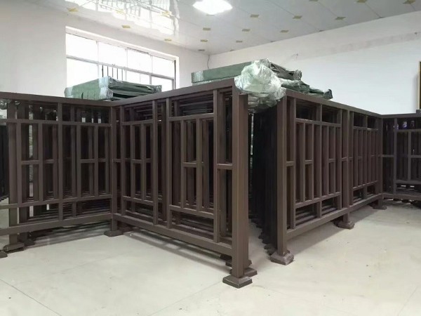 咖啡色別墅不銹鋼圍欄 咖啡色別墅不銹鋼圍欄